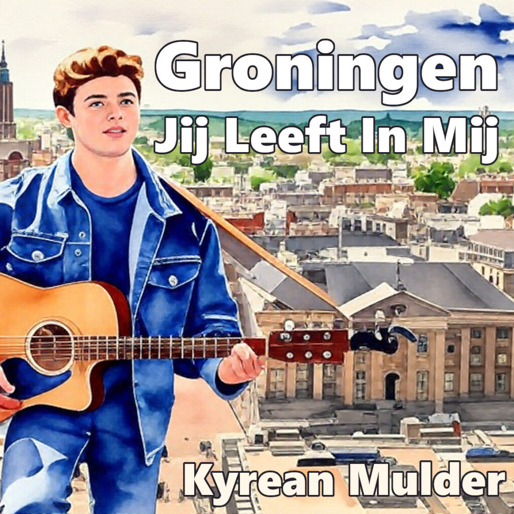 Kyrean Mulder - Groningen Jij Leeft In Mij, coverart